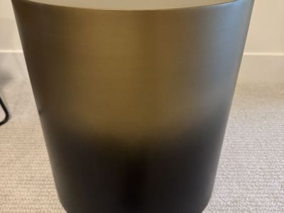 Crate and Barrel Iron End Table