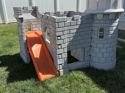 Little Tykes Play Castle with Slide