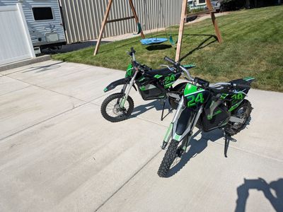 Drift Hero 2500W, 60V electric dirt bikes (ad is for 2 bikes)