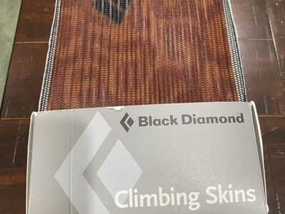 Black Diamond Climbing Skins 140 mm 185's New