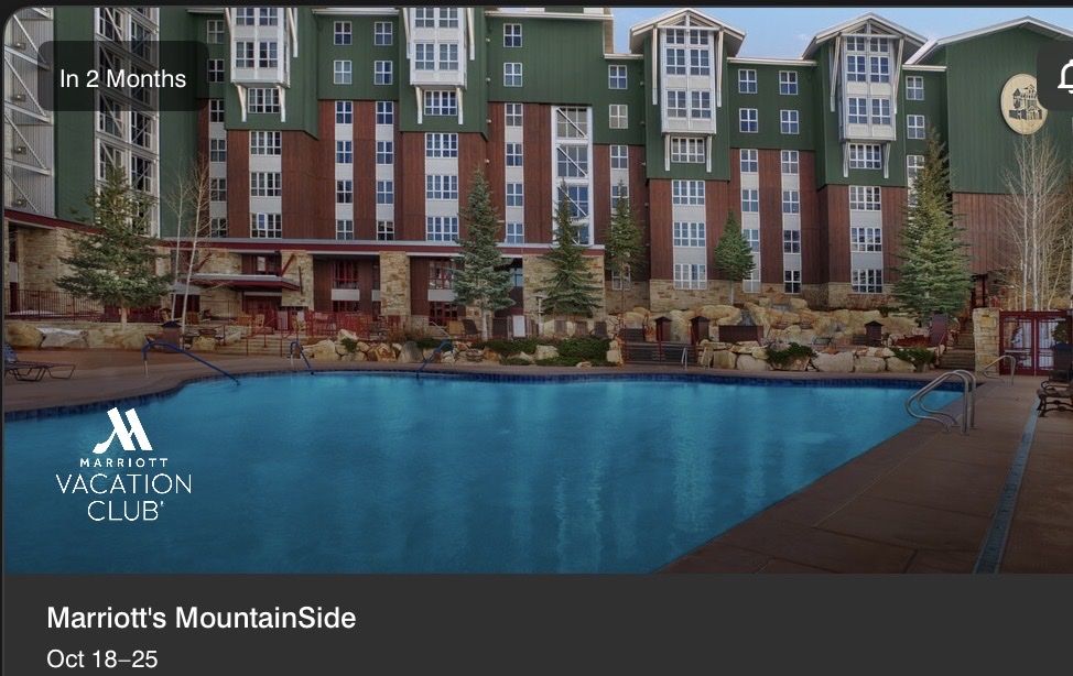 Marriott Mountainside Condo, 2 bedroom 2 bath, Oct 18-25th-sleeps 8