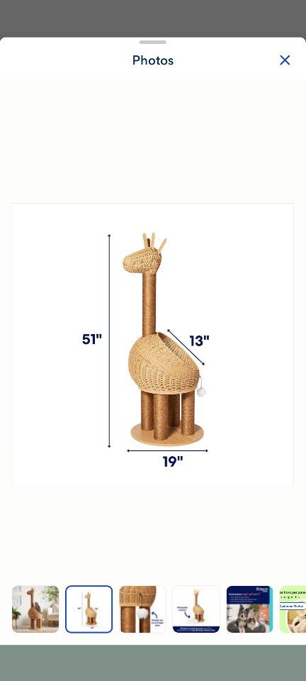 cat scratcher giraffe