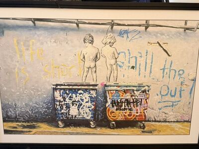New! Life Is Short! Chill The Out!!! Mixed 28x42