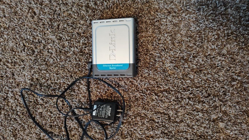 D-Link Ethernet broadband router 4 port
