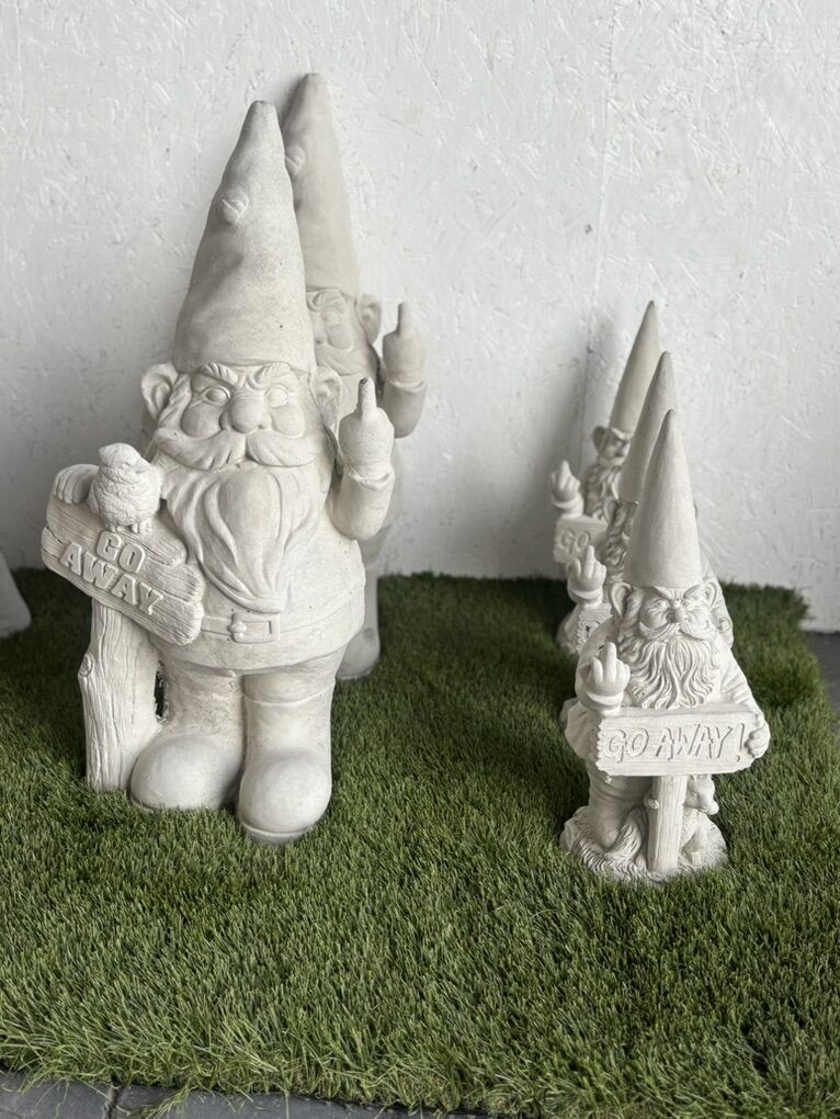 BIG Concrete Gnomes Statues