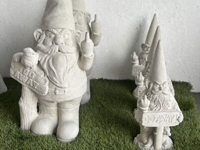 BIG Concrete Gnomes Statues