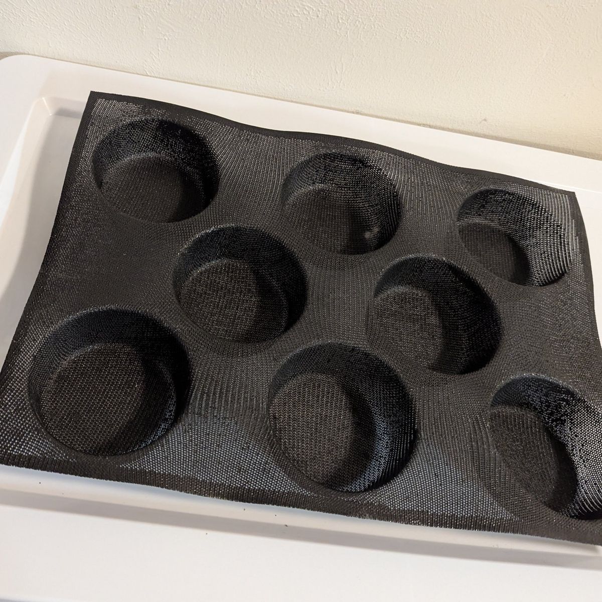 perforated silicone bun baking mold