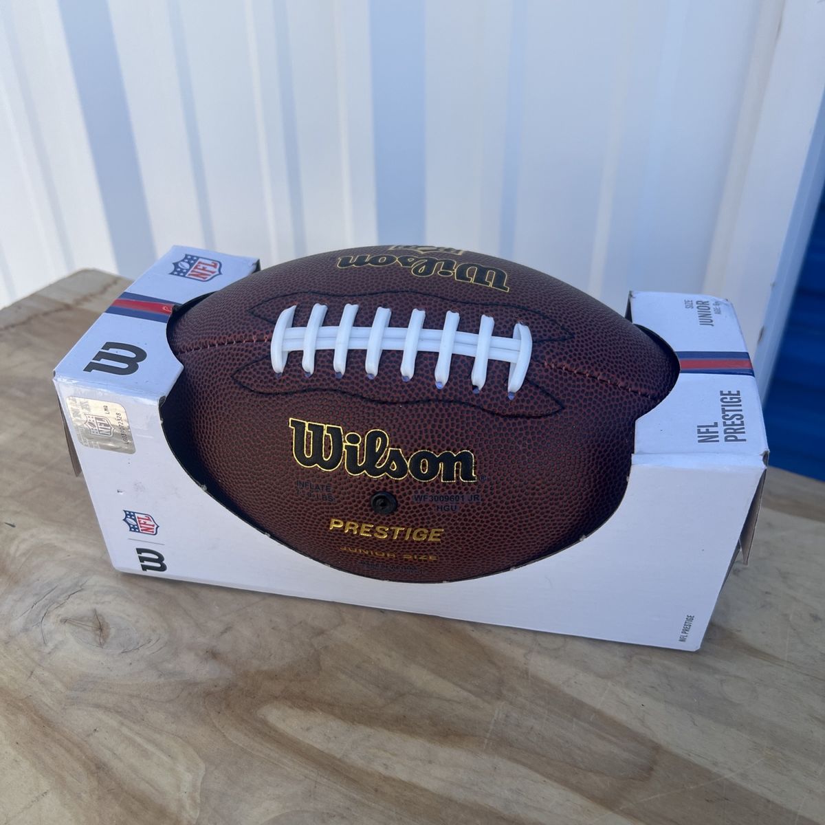 Wilson NFL Prestige Junior Size Football - Ages 9+
