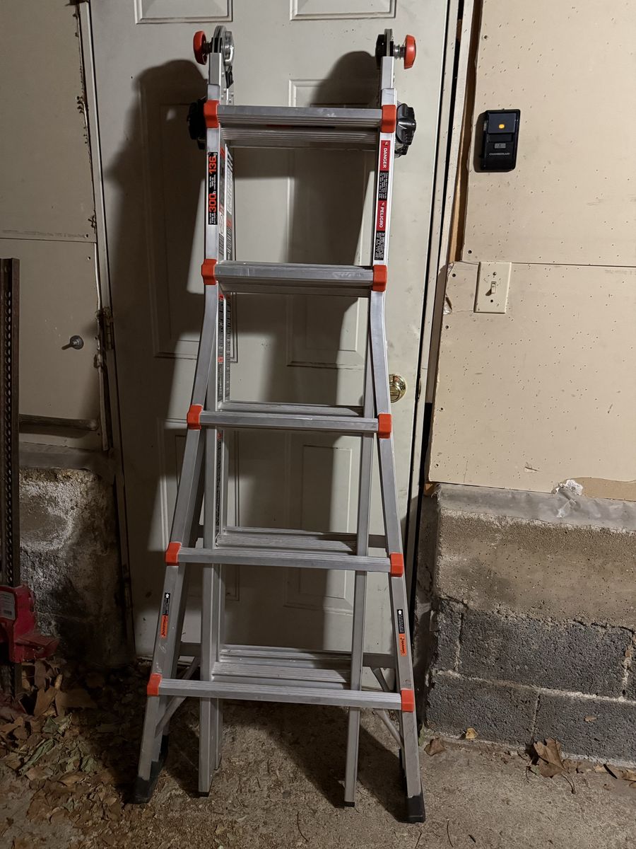 Little Giant Multi-Position Ladder - Lightweight, Versatile & Compact (Type 1A 300 lbs)