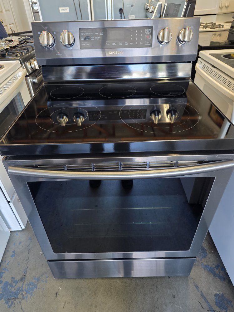 Samsung Black stainless electric stove