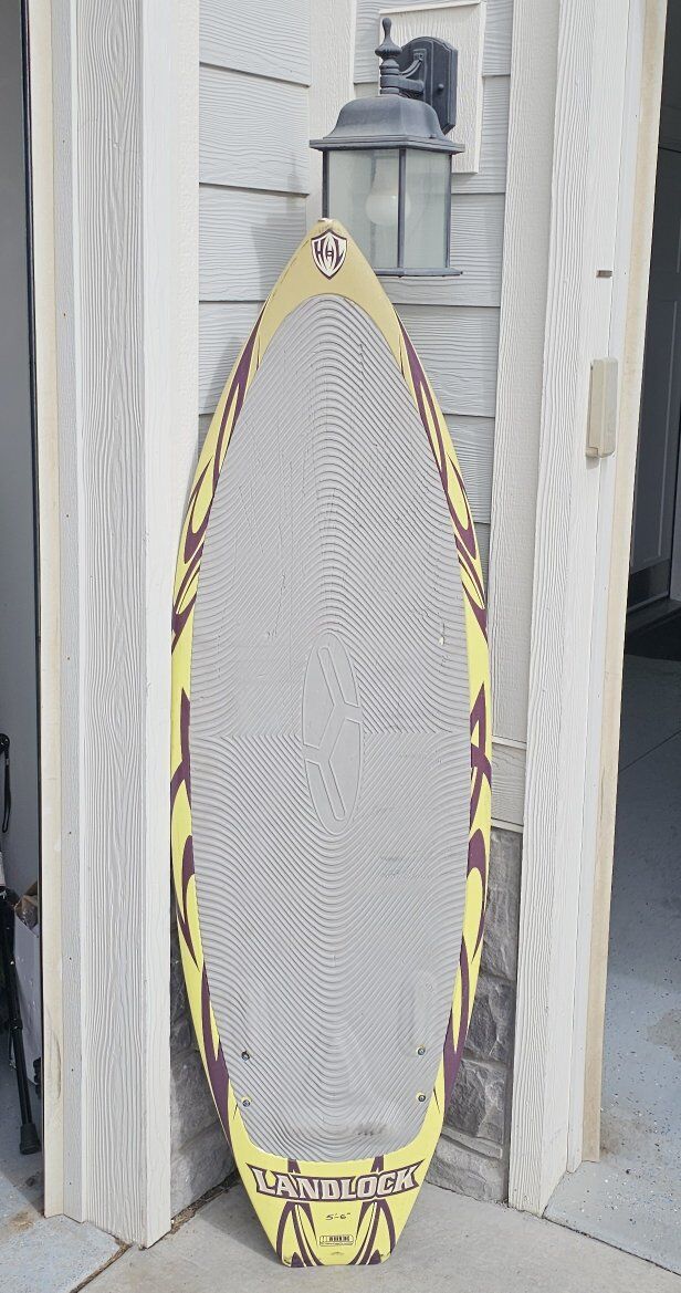 Hyperlite landlock wake surfboard