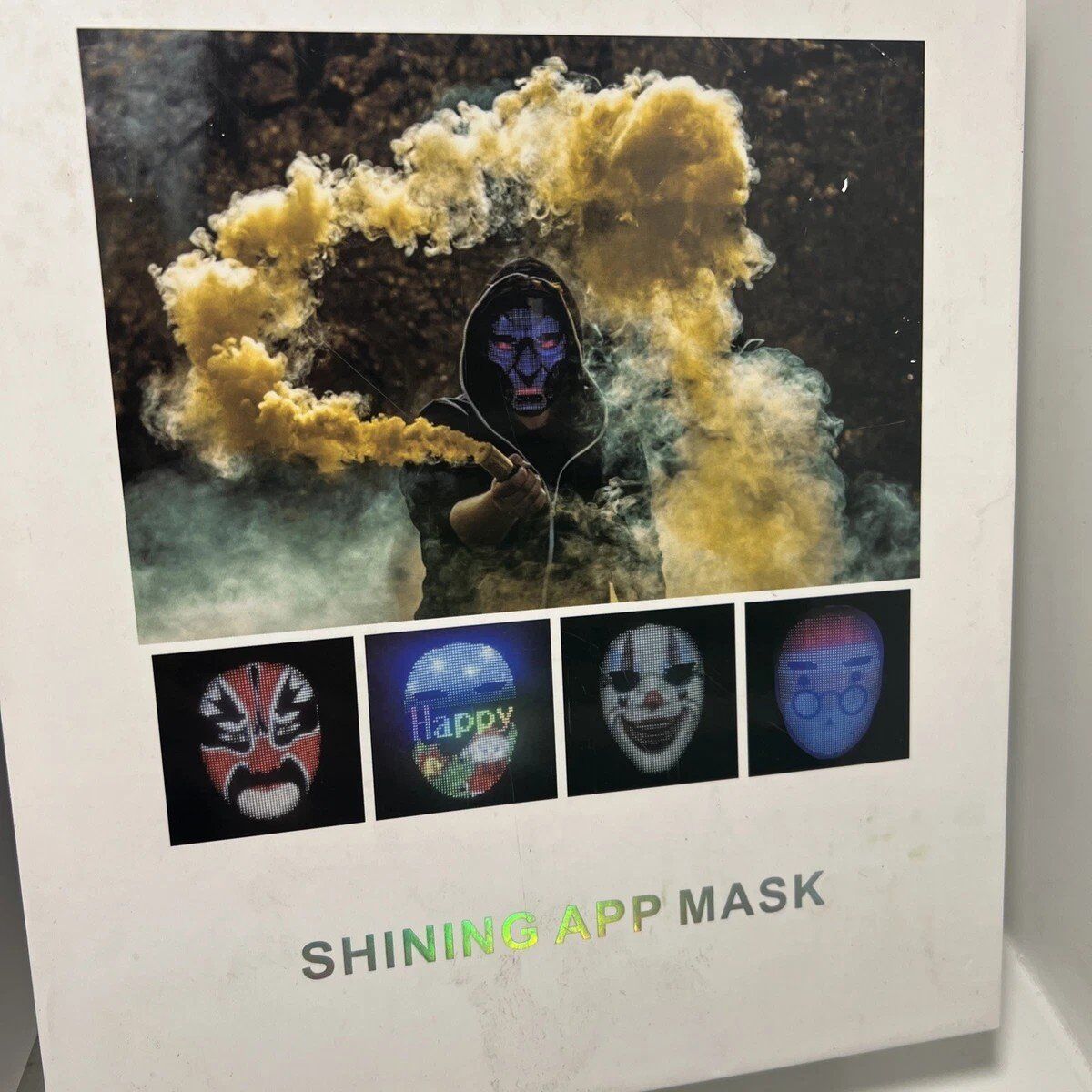 SHINING APP MASK HALLOWEEN Mask LED Programmable F