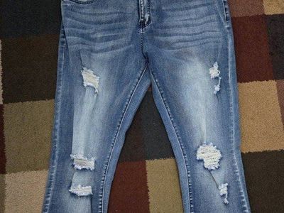 Mens Cowboy brand distressed jeans