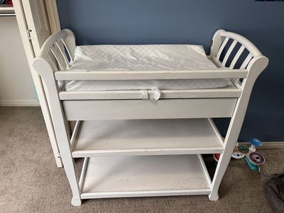 Wooden Baby Changing Table