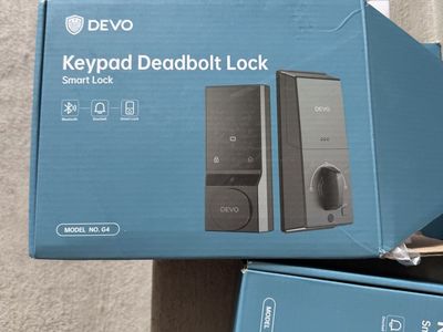 DEVO WiFi Smart Lock G3 Doorbell Fingerprint Intelligent Security