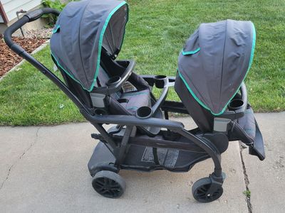Graco Modes Duo Double Stroller - Tandem Seating, Versatile Configurations, Good Condition