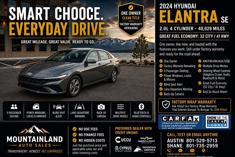 2024 Hyundai Elantra SE