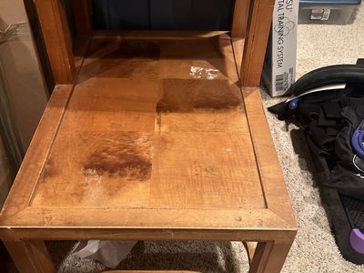 Mid-Century Step Side Table by Ray See