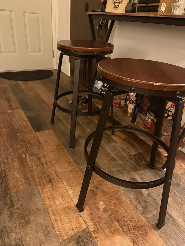 Bar Stools (2) OPEN TO OFFERS
