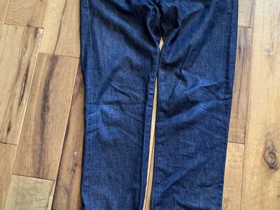 Naked and Famous Super Guy Milk Selvedge Mens Jeans Size 33, Inseam 34" Excellent Condition
