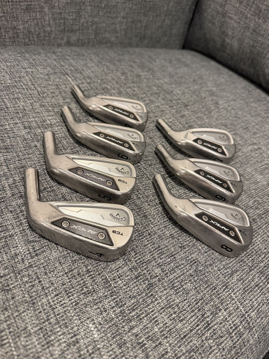 Callaway Apex Forged TCB 24’ Iron Head Set 4-PW - Excellent