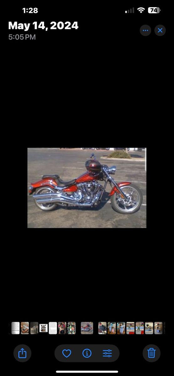 2009 raider Yamaha 1900 cc less than 20,000 miles