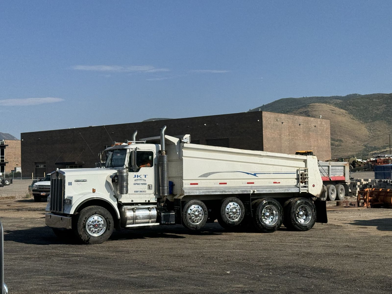Kenworth dump truck
