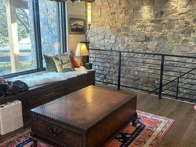 Ralph Lauren Dalton Leather Cocktail Table