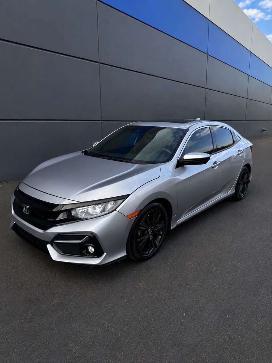 2017 Honda Civic EX-L — rebuilt & branded title, 22% below market