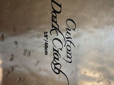 19” Zildjian K Custom Dark Crash