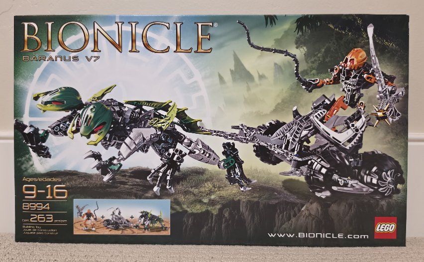 LEGO 8994 Bionicle Baranus V7 - New in Sealed Box