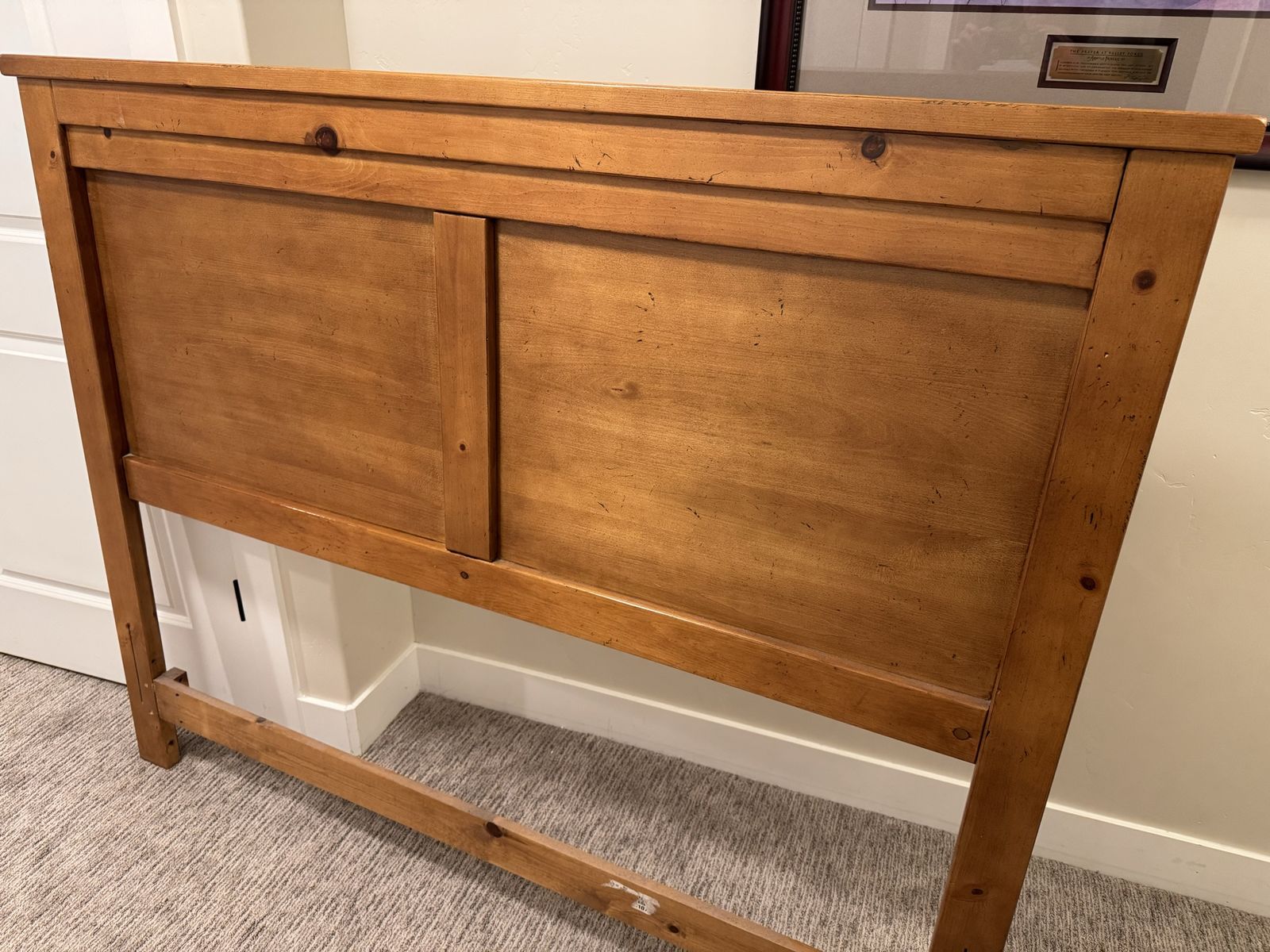 Queen headboard