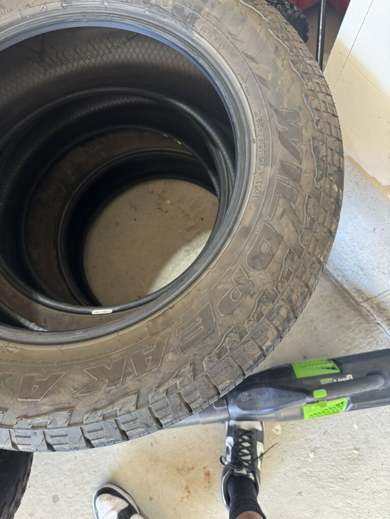 Set Of 3 Falken Wildpeak Tires