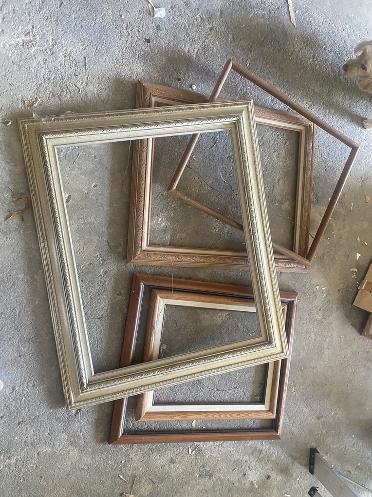Old-Fashioned Large Picture Frames