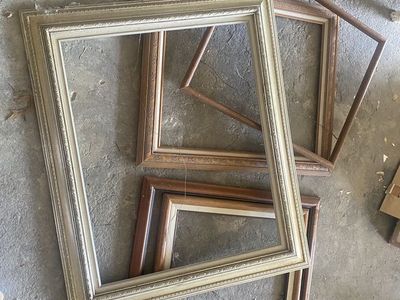 Old-Fashioned Large Picture Frames