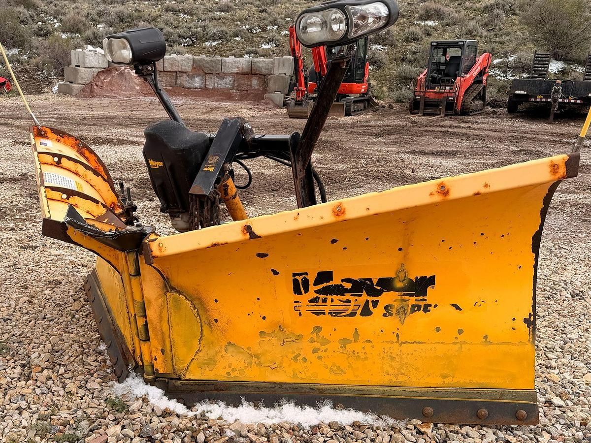 Meyer Super-V V-plow , EZ-Mount Plus quick-attach system