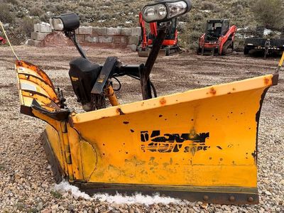 Meyer Super-V V-plow , EZ-Mount Plus quick-attach system