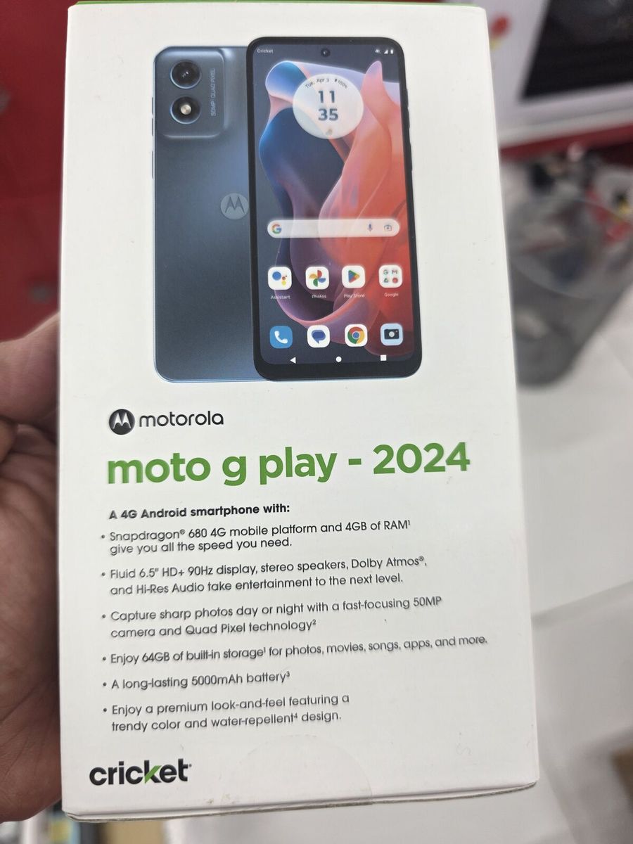 Moto g play 5G cricket brand new