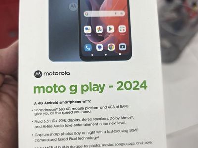 Moto g play 5G cricket brand new