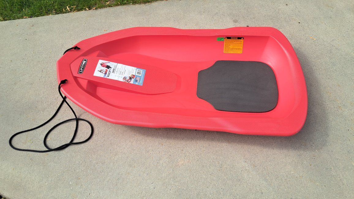 lifetime snow sled (2 man)