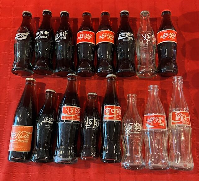 Coca Cola (Coke) International Bottle and Can Collection