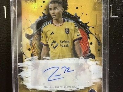 2024 Topps Finest Major League Soccer XAVIER GOZO Base Card Autograph BA-ZG 8/50 Trading Card
