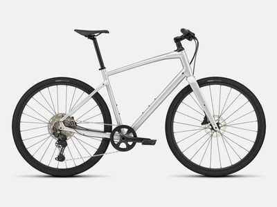 2025 Specialized Sirrus X 4.0 Large - Satin Silver Dust/Cool Gray Reflective