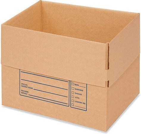 Free moving boxes and packing paper