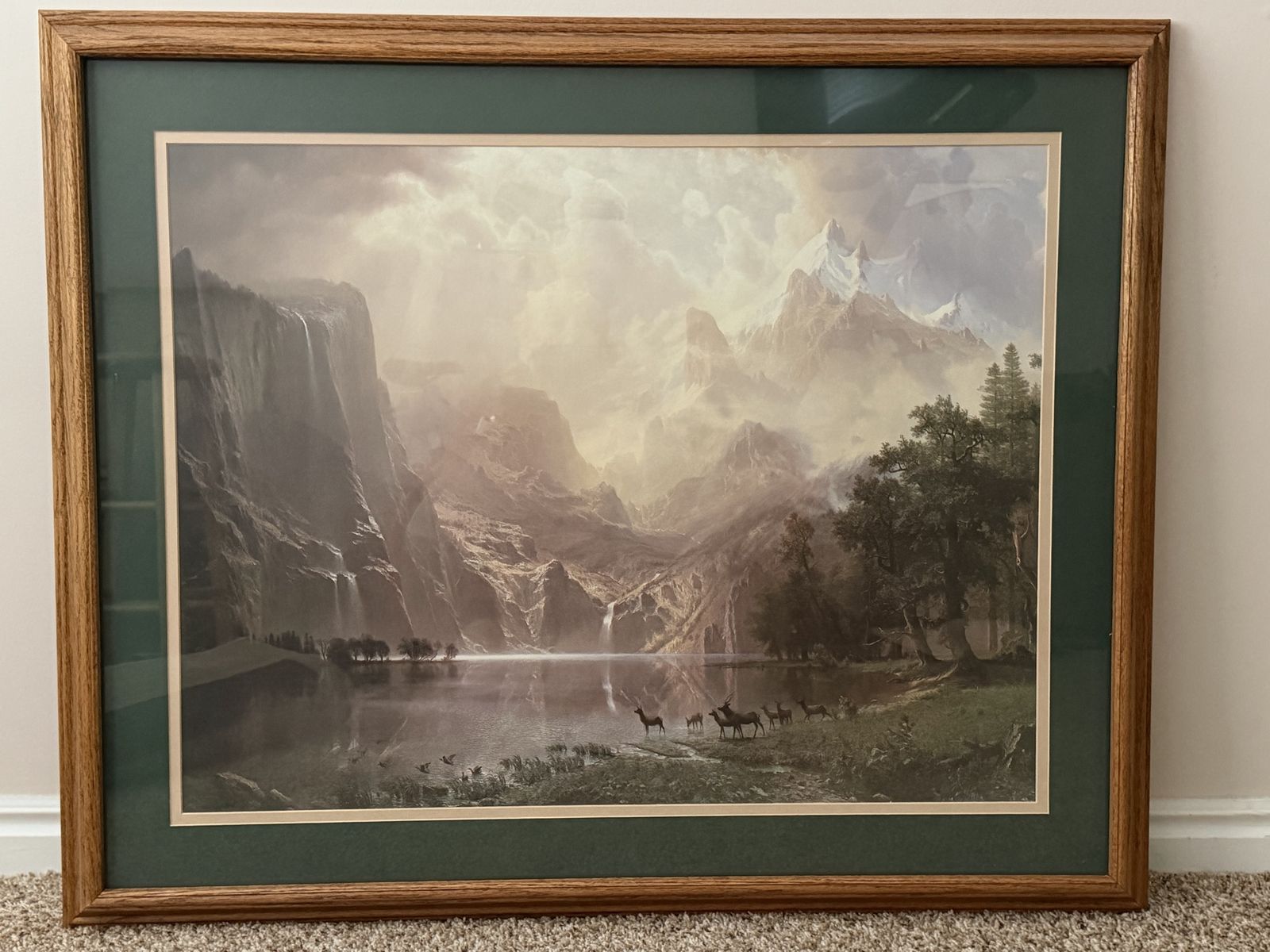 Mountain Landscape framed print