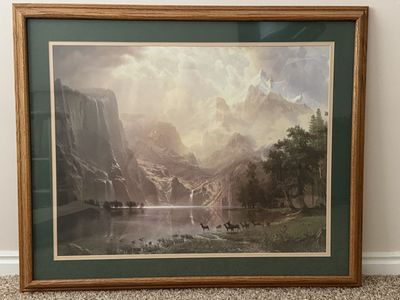 Mountain Landscape framed print