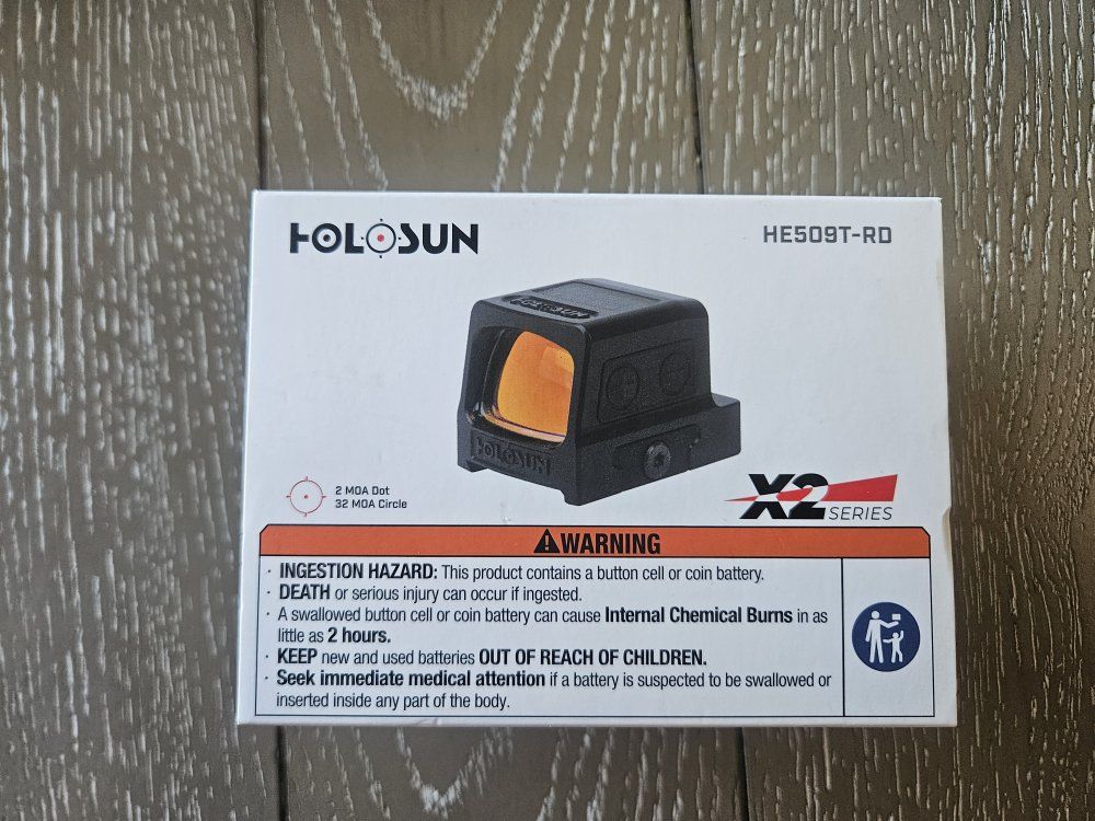 NEW Holosun 509T RD