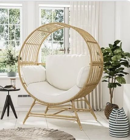 Brand new round egg chair