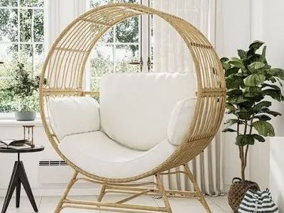 Brand new round egg chair