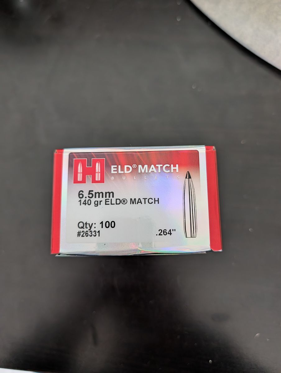 Hornady 6.5 ELDM Bullets
